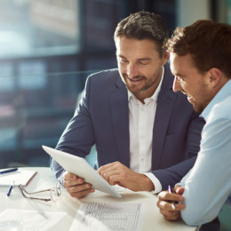 Aviation lender speaking with an aircraft customer