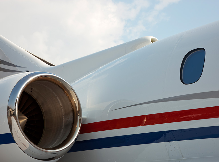 Image of business jet eligible for aircraft loan from Banterra Aircraft Finance
